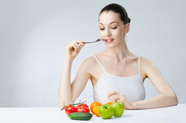 Obst und Gemüse bei Gastritis