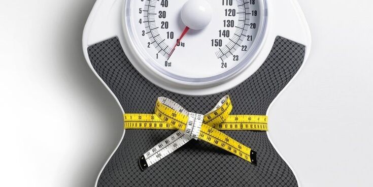 Gewichtsverlustergebnisse auf der Waage